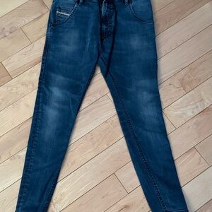 Diesel Dark Blue Skinny Jeans for Men